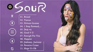 Olivia rodrigo's 'sour' returns to no. O L I V I A R O D R I G O S Our Full Album Youtube