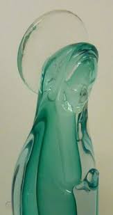 Maybe you would like to learn more about one of these? Murano Art Glass The Virgin Mary Jesus Sculpture Catholic Madonna Vintage Mint 288389619