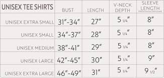 Fit Guide Measurement Size Charts Common Interest Clothing