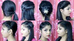 4 Quick And Easy Hairstyles Indian Party Heatless Hairstyles Superprincessjo Easy Hairstyles Indian Hairstyles Womens Hairstyles