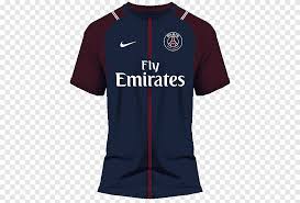 All content is available for personal use. Paris Saint Germain F C France Ligue 1 Jersey Kit 0 Football Tshirt Blue Png Pngegg