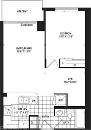 Infinity The Final Phase By Conservatory Ottawa Floorplan 1 Bed 1 Bath