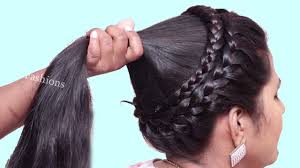 Education director for sam villa andrew carruthers shares a simple way to create a long layered haircut with face framing that is adaptable to different hair types and densities. Different Hairstyles For Party Wedding Work Hairstyle For Long Hair Girls Hair Style Girl Youtube