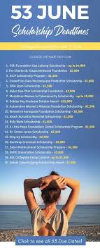 59 June Scholarships To Help You Pay For School Scholarships For College Scholarships Financial Aid For College