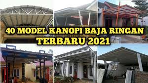 Pembayaran mudah, pengiriman cepat & bisa cicil 0%. 40 Model Kanopi Baja Ringan Terbaru 2021 Youtube