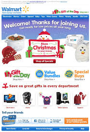 Walmart Sent 11 2012 Welcome To Walmart Tis The Season For Special Savings On Great Gifts During The Holiday Emails Health Gifts Promotional Gifts