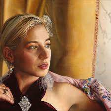 PINK ROSEBUDS-Roses-Rosebuds- Raw timber frame. by Sandra Messner