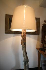 Lampen Selber Bauen Zubehor Treibholz Stehlampe Mit Schirm