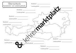 Osterreich Verschiedene Ubungen An Der Landkarte Unterrichtsmaterial In Den Fachern Erdkunde Sachunterricht Erdkunde Unterrichtsmaterial Sachunterricht Grundschule
