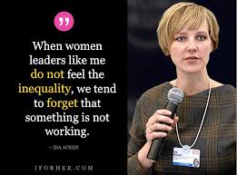 22 Gender Equality Quotes By Famous Celebrities We dont often talk about mem being imprisoned by gender stereotypes but i can see that that they are and that when they are free, things will change for gender equality is a precondition to overcoming starvation, poverty and epidemics. 22 gender equality quotes by famous