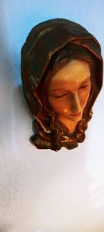 Figura Virgen María Art Decó de segunda mano por 12 EUR en Badalona en  WALLAPOP