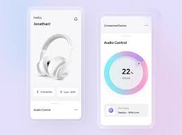Headphone Controller App In 2020 App Headphone App Design