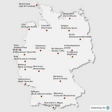 This eponymous festival bursting with 360+ concerts, movie screenings, cracking bands. Stepmap Festivals Landkarte Fur Deutschland