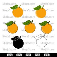 Free Free Orange Fruit Svg 19 SVG PNG EPS DXF File