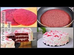 00:02 bst, 7 february 2016. Fry Pan Red Velvet Rose Cake Red Velvet Pan Cake Valentine S Special Red Velvet Cake In Fry Pan Youtube