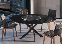A substantial centerpiece for a large dining table or buffet. Bontempi Lazy Susan Rotating Tray Bontempi Tables Bontempi Casa