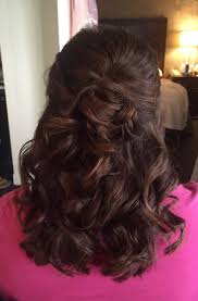Half Up Half Down Bridal Hairstyle Soft Curls Mother Of The Bride Bridesmaid Hair Ins Mother Of The Groom Hairstyles Mother Of The Bride Hair Half Up Hair