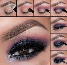 Farbverlauf zwischen grau und braun. Smokey Eyes Schminken Mit 4 Farben Anleitung Bilder Beauty Makeup Make Up Augen Smokey Eyes Schminken Smokey Eyes Tutorial