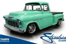 Image result for Gold Comet Green 1955 Truck
