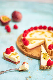 Tarte Panna Cotta Passion Framboise Recette Recette Sans Cuisson Tarte Aux Fruits Tartes Sans Cuisson