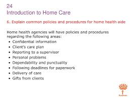 Ppt 1 Explain The Purpose Of And Need For Home Health