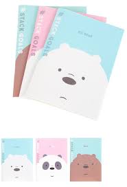 Home category all products we bare bears. We Bare Bears Memo Book 48 Pages Miniso Bahrain