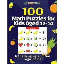 It's also said that 98% of the world's population cannot solve it. 100 Math Puzzles For Kids Aged 12 14 A Challenging And Fun Logic Game By Brain Trainer Paperback Target