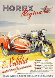 Motobilia Vintage Motorcycle Posters Sidecar Classic Motorcycles