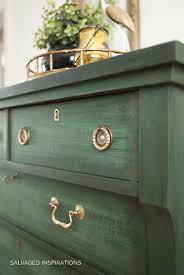 Chalk paint can be used to paint furniture and give it a modern edge, also. Layering Chalk Paint Salvaged Inspirations