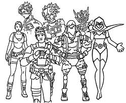 Coloriage fortnite battle royale personnage 4 jecolorie com. Malvorlagen Fortnite Kapitel 2 Season 6 Morning Kids
