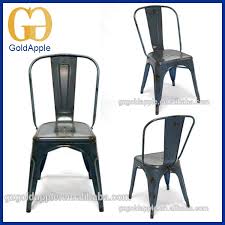 Find the dining room chairs in montreal that suit your style. Commercial Industrial Vintage Outdoor Indoor Dining Room Furniture Rustic French Metal Dining Chairs