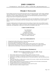Master's degree, or equivalent work experience. Project Manager Resume