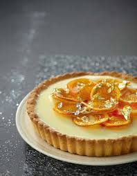 Tarte Au Chocolat Blanc Et Clementines Confites Tarte Chocolat Blanc Tarte Au Chocolat Recette Tarte Chocolat