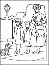 This incredible nanny is embodied by julie andrews, who brings her unique lifestyle to a a london family in difficulty. Free Printable Coloring Pages Mary Poppins 9