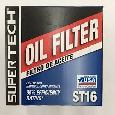 765809299498 Upc St16 6 Pack Super Tech St16 Oil Filters