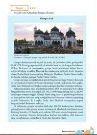Peristiwa alam dapat berupa banjir, letusan gunung berapi, gempa bumi, tsunami, tanah longsor, badai salju, kekeringan, hujan es, gelombang panas, hurikan, badai tropis, taifun, tornado, kebakaran liar dan wabah penyakit. Struktur Teks Eksplanasi Gempa Aceh Buku Paket Bhs Indo Hal 59 Brainly Co Id