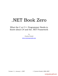 Pdf Net Book Zero Free Tutorial For Beginners