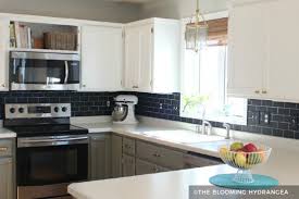 It's also a lot less expensive. Painting Kitchen Cabinets Before After