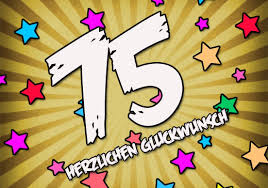 75 Geburtstag Glückwünsche Und Sprüche