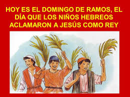 Resultado de imagen para domingo de ramos para niños