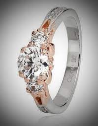 Clogau Engagement Ring Platinum Rose Gold Band Welsh Jewellery Beautiful Rings Platinum Rose Gold