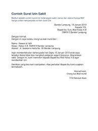 Bahwa, saya telah diberikan persetujuan kepada anak saya di atas untuk berpartisipasi dalam lomba titan run 2020. Surat Izin Sakit Hati