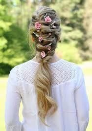 With romantic braids, elegant updos, stylish ponytails, and cascading curls, these prom hairstyles go from taking pictures before the occasion all the way to taking the stage to accept the crown. Gallery Long Wedding Prom Hairstyles Via Missysueblog 4 Deer Pearl Flowers