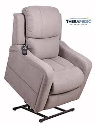 Therapedic Lift Chair Lift Recliner By Articulating Headrest Gel Foam On Seating Surfaces Heat Massage Sta Lift Recliners Lift Chairs Lift Chair Recliners