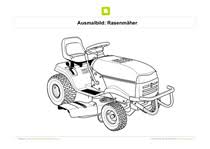 Malvorlage Rasenmaher Coloring And Malvorlagan