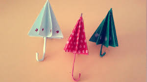 كيف تصنع مظلة شمسية صغيرة من ورق Youtube