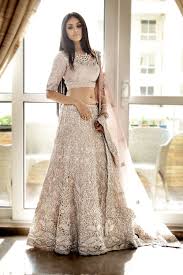 Stunning White Beaded And Jeweled Indian Wedding Gown Indian Bridal Outfits Indian Wedding Outfits Indian Dresses