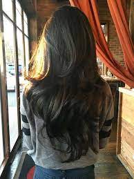 10 V Form Lange Haarschnitt Hair Styles Long Hair Styles Brown Wavy Hair
