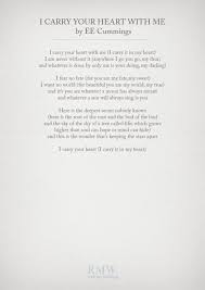 I Carry Your Heart By Ee Cummings Wedding Readings Wedding Poems Wedding Ceremony Readings