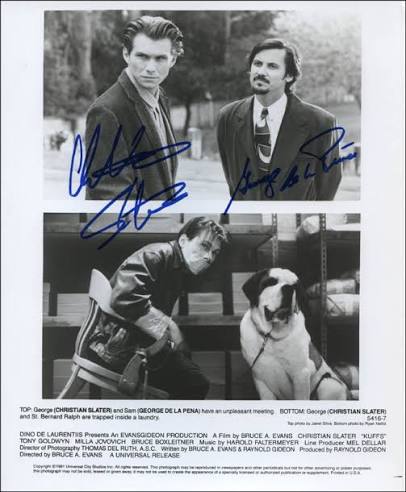 Kuffs Movie Cast - Printed Photograph Signed In Ink co-signed by: Christian  Slater, George de La Pena | HistoryForSale Item 322531
